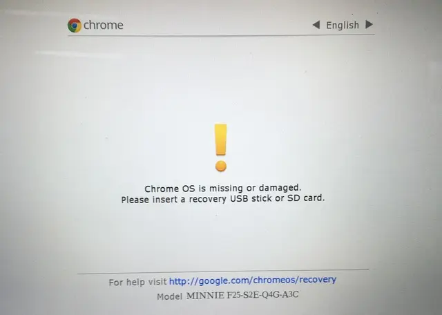 Arreglar Chromebook que no enciende