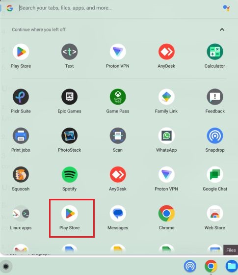 Desinstale aplicaciones de Android en su Chromebook usando Google Play Store