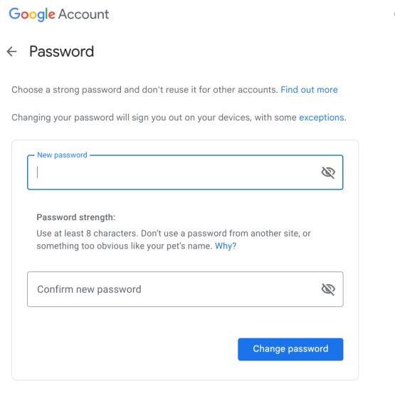 Ändern Sie Ihr Passwort auf einem Chromebook (2023)