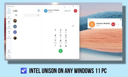 So installieren und verwenden Sie Intel Unison auf jedem Windows 11-PC