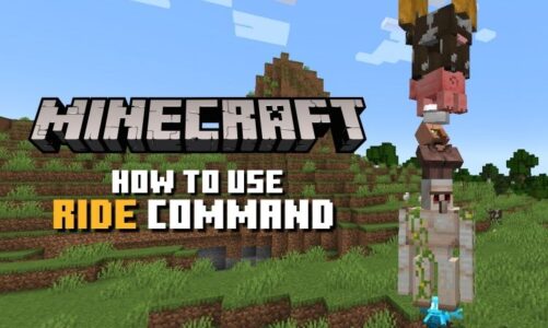Como usar o comando Ride no Minecraft