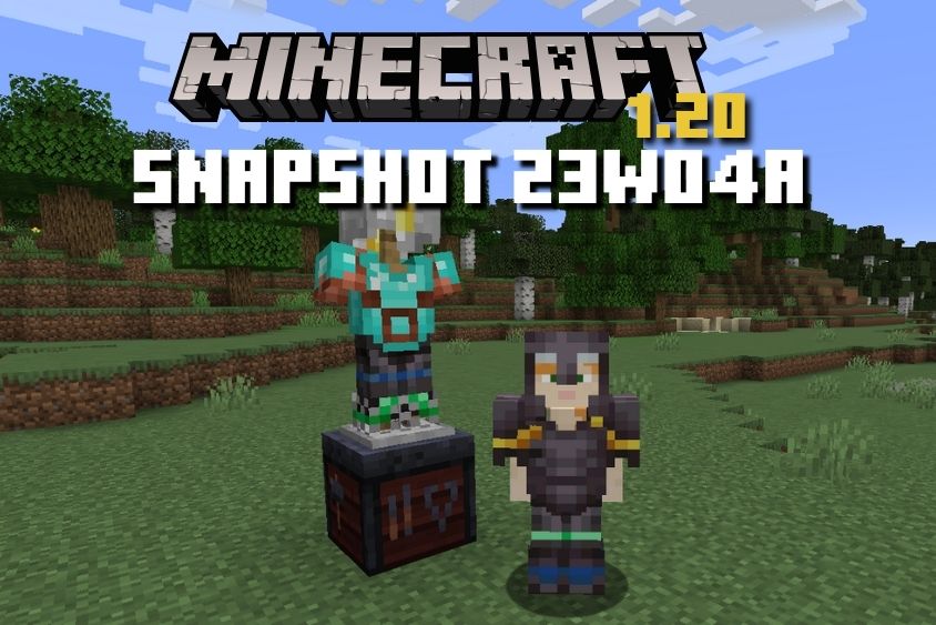Minecraft 1.20 Snapshot 23w04a Armor Customization, Netherite Nerf and More