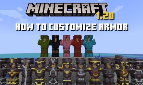 Cómo personalizar la armadura en Minecraft