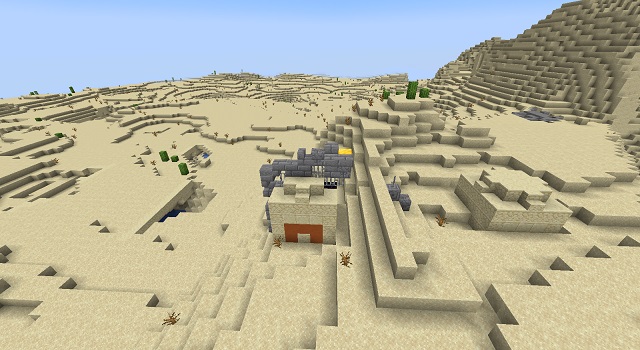 Mineshaft, Ruined Portal y Temple Las mejores semillas de arqueología en Minecraft