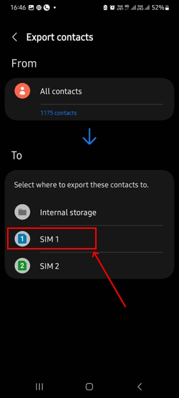 Transferir contatos do Android para iOS