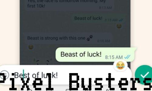 whatsapp edit messages introduced