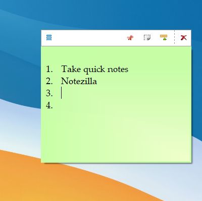 1. Las mejores alternativas de notas adhesivas de Notezilla para Windows 10
