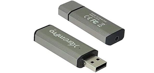 XtremPro X1-1 Amplificador de auriculares OTG USB DAC de alto rendimiento
