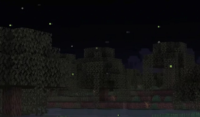 Glühwürmchen in Minecraft