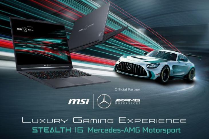 MSI Stealth 16 Mercedes-AMG Motorsport Sondereditions-Laptop