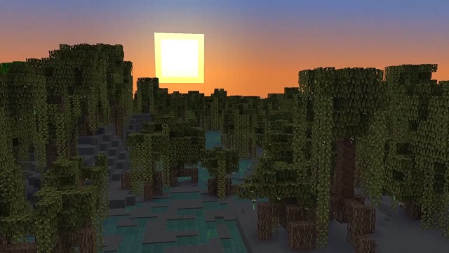 Mangrovensümpfe in Minecraft
