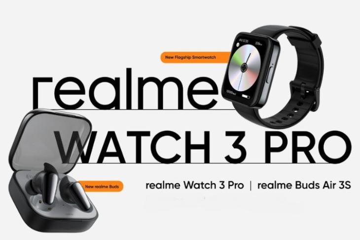 Realme Watch 3 Pro Buds Air 3s starten