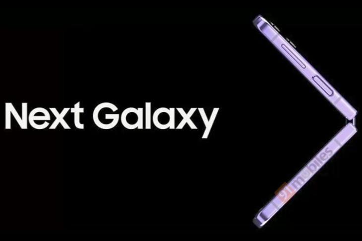 Offizielles Rendern von Galaxy Z Flip 4 1