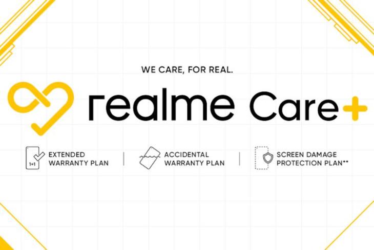 realme care+ lançado