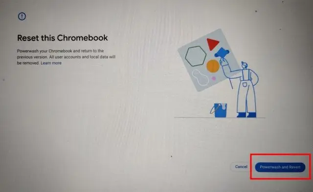 Reparieren Sie, dass der Chromebook-Bildschirm eingeschaltet wird, aber nicht eingeschaltet bleibt