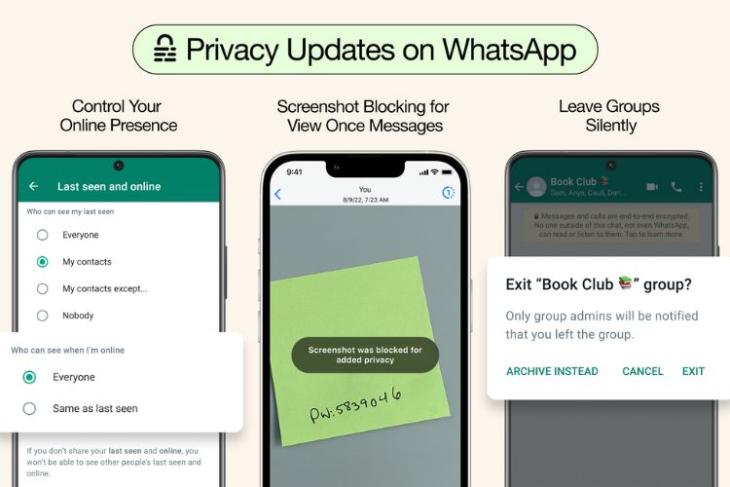 WhatsApp agrega 3 nuevas y geniales funciones de privacidad